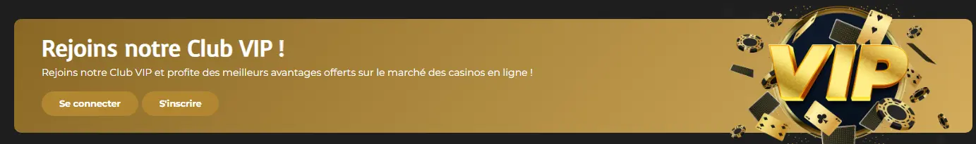 Bonus VIP de Casino Extra